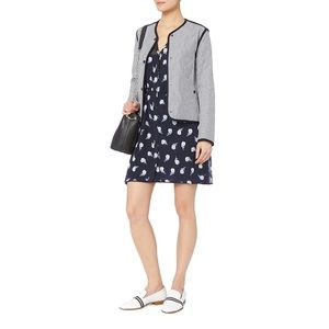 Rag & Bone Striped Quilted Bridges Jacket